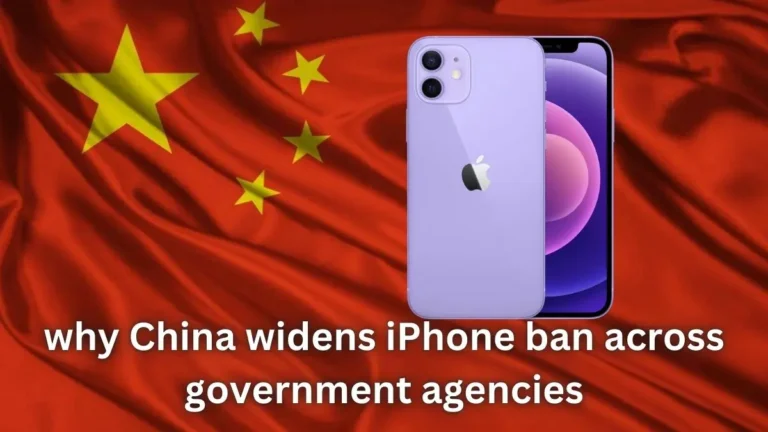 Why has China banned the iPhone?